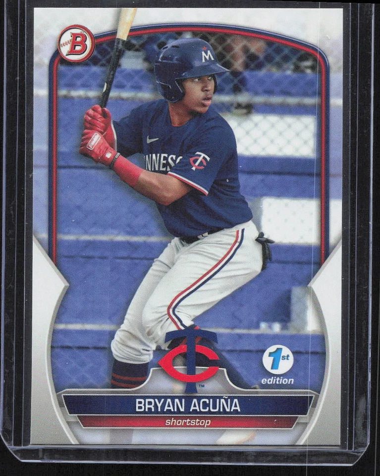 2023 Bowman 1st Edition Baseball Cards - U PICK - COMPLETE YOUR SET - SHIPS FREE - Image 1 of 1