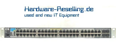 HP ProCurve 2910-48G-PoE+ switch 48 porte e 4 porte SFP+ J9148A - Immagine 1 di 4