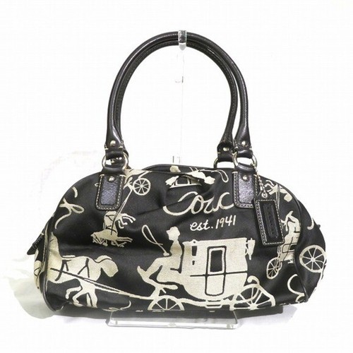 Borsa Coach carrozza cavalli F14481 donna borsa tote borsetta nuova senza etichette