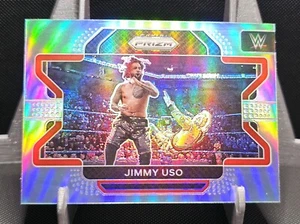 2022 Panini WWE Prizm Silver Jimmy Uso #15 - Picture 1 of 2