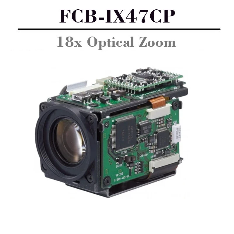 SONY FCB-IX47C/FCB-IX47CP 18x Optical Zoom Color Block Camera With Field Memory - Image 1 of 1
