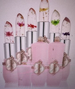 6pc Crystal Jelly Lipstick. Color Changing , Long Lasting Moisture - Picture 1 of 6