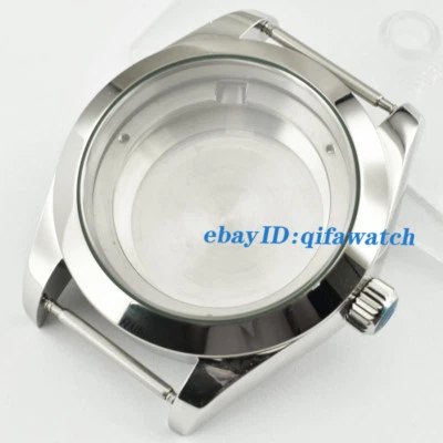 Caja de reloj P707 Parnis zafiro 40 mm compatible con ETA 2836, DG2813/3804 Miyota 8205/8215 Foto 1 de 4