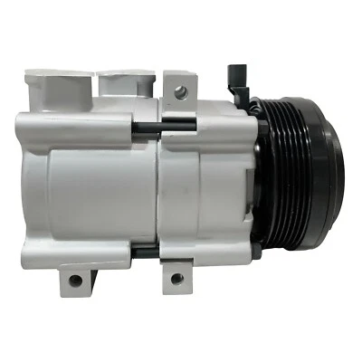 RYC New AC Compressor FH185 Fits Ford Crown Victoria 4.6L 2006 2007 2008 2009 - Image 1 of 4