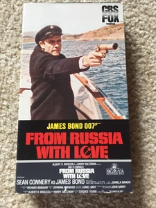 Aus Russland mit Liebe, VHS Tonbandfilm, James Bond 007, Romantik & Abenteuer, 1963 - Bild 1 von 5