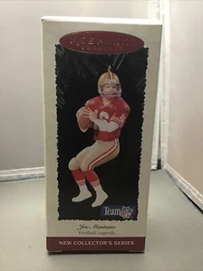 Hallmark Keepsake Ornament Joe Montana Football Legends1995 1st in Series - Picture 1 of 3