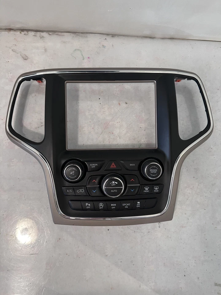 2017 JEEP GRAND CHEROKEE WK CLIMATE CONTROL RADIO SCREEN DISPLAY SWITCH - Image 1 of 4
