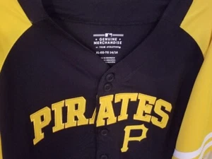 Pittsburgh Pirates Boys Baseball Jersey, Black & Gold, Team Athletics, Sz Varies - Picture 1 of 4