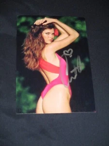 Modelo CAROL ALT Firmado 4x6 Foto SEXY AUTÓGRAFO 1 - Imagen 1 de 1