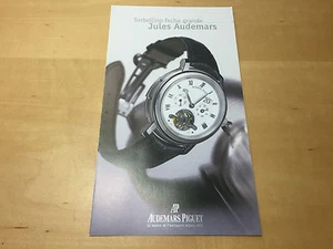 Booklet Folleto AUDEMARS PIGUET Torbellino Data Grande JULES AUDEMARS - Spagnolo - Foto 1 di 1