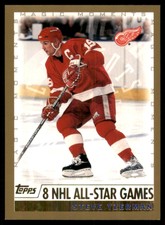 1999-00 Hockey Card Steve Yzerman MM/8 All-Star GamesTeam: Detroit Red Wings