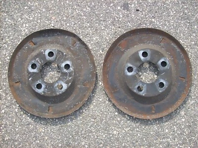 Protectores antipolvo de freno con dial de teléfono Porsche 944 15" Foto 1 de 4