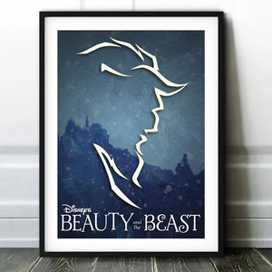 Beauty & the Beast Musical Poster Print - West End Art - Broadway Play Theatre - Picture 1 of 3