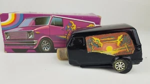 Vintage Glass Avon, 5 Fl Oz VanTastic van Everest after shave FULL BOTTLE w box - Picture 1 of 9