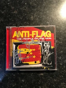 Anti-Flag - People or the Gun (2009) CD - Signed by Band, punk, rare - Picture 1 of 4