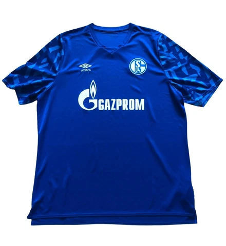 FC Schalke 04 Home football shirt 2019 - 2020 Soccer jersey Tee Size 2XL Cover