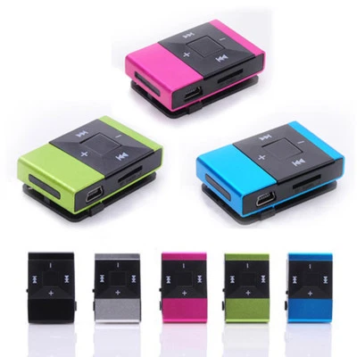 MINI MP3 PLAYERS 8GB 16GB or 32GB MEMORY WITH CLIP BRAND NEW - Local Seller - Image 1 of 4