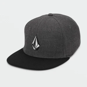 Gorra de béisbol Volcom V Full Stone Flexfit™ XFit™ negra combo ajuste elástico nueva con etiquetas - Imagen 1 de 2
