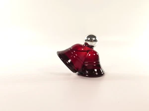 Vintage Avon Red Christmas Bells Perfume Bottle Sweet Honesty Cologne 1 oz - Picture 1 of 5