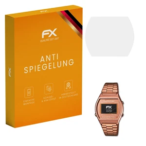 atFoliX 3x Panzerfolie für Casio B640WC-5AEF Schutzfolie matt&stoßfest Folie - Zdjęcie 1 z 8