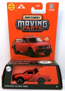 2025 MATCHBOX 1:64 MBX MOVING PARTS RED ALPHA WOLF ELECTRIC TRUCK - Picture 1 of 4