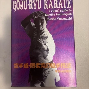 Goju Ryu Karate Visual Guide to Kumite Techniques Book Goshi Yamaguchi Used jp - Bild 1 von 1