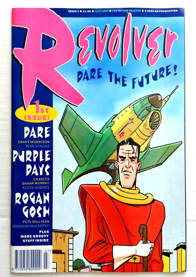 REVOLVER #1 BRITISH MONTHLY MAGAZINE 2000AD PRODUCTION  - Image 1 of 1