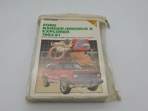 Vintage NOS Chilton's Repair Manual Ford Ranger Bronco II Explorer 1983-91 7338 - Picture 1 of 13