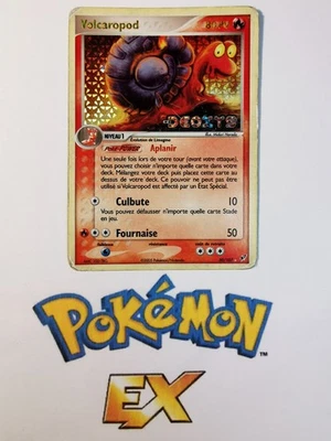 Carte Pokemon Volcaropod 20/107 Stamp Bloc Ex Deoxys Holo Reverse Fr - Photo 1/2