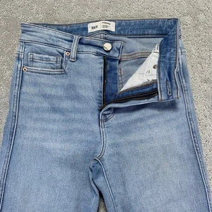 BKE Parker Womens Jeans Size 24x31.5 High Rise Bootcut Light Wash Denim Stretch - Picture 1 of 15