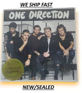 ONE DIRECTION 2016 COLLECTOR EDITION CALENDAR MEMORABILIA NEW SEALED - Imagen 1 de 4