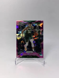 Giannis Antetokounmpo 2019-20 Panini Prizm Basketball Pink Ice Prizm #152 - Picture 1 of 2