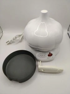 Like New Roasted Garlic Express Electric White With Handle Tested Working - Bild 1 von 9