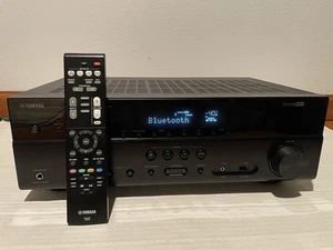 Yamaha RX-V383 5.1 Channel Ultra HD AV Bluetooth Stereo Receiver & Remote Bundle - Picture 1 of 12