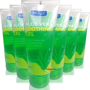 6x Nuage Aloe Vera Cooling Soothing & Moisturising Gel 170ml After Sun - Picture 1 of 2