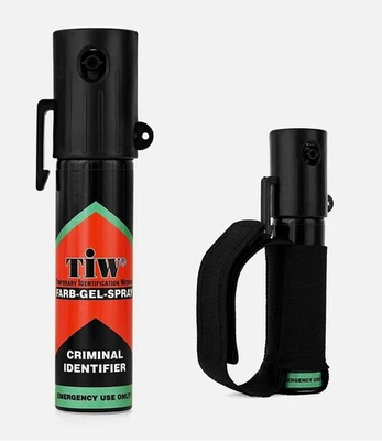 Farb Gel Mini "Criminal Identifier" Personal Safety Spray & Holding Strap - Image 1 of 4