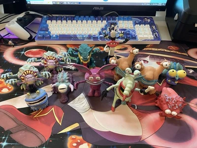 Antigo Aaahh!!! Lote de 12 bonecos Real Monsters, Nickelodeon 1995 - Imagem 1 de 4