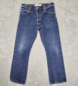 Jeans Levi's 517 Para Hombre 32x32 Vintage Bootcut Y2K Cremallera Mosca Denim Lavado Oscuro - Imagen 1 de 10