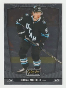 Matias Maccelli - Utah (Hockey Card) 2024-25 O-Pee-Chee Platinum # 135 - Mint - Picture 1 of 1