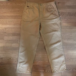 Rasco FR Khaki Duck Carpenter Pants Waist 40 - Picture 1 of 3