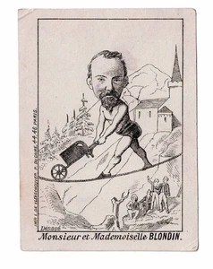 Charles BLONDIN 1824 -1897 funambule / cirque - Imagen 1 de 1