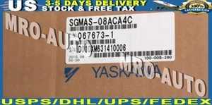 NEW YASKAWA SGMAS-08ACA4C AC Servo Motor - Picture 1 of 2