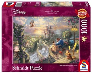 Puzzle 1000 Thomas Kinkade La Bella y la Bestia - Imagen 1 de 1