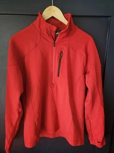 Smartwool Mens Merino Wool Blend Pullover Half Zip Sweatshirt Outdoors Medium - Picture 1 of 9