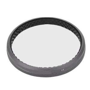 Black Diffusion 1/4 Filter Fit For Action 4 5 Pro Optical Glass Action Camer NEW - Picture 1 of 12