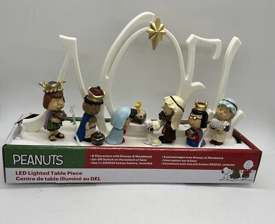 Belén Peanuts© con luces LED a pilas PN5152 Kurt Adler Foto 1 de 4