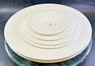 Juego de 6 piezas White Willow de Steelite cena ensalada crema sopa postre y platillo Foto 1 de 4