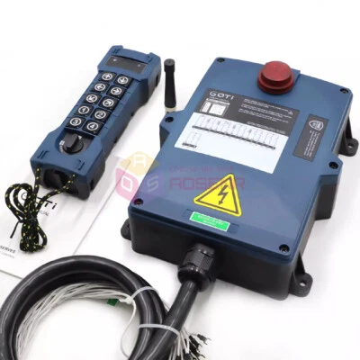 10 keys Crane Industrial Radio Remote Control Wireless Lift Hoist Controller - Image 1 of 4