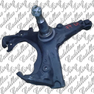 77 Cadillac DeVille Fleetwood Front Spindle LH 369055 ORIGINAL USED SANDBLASTED - Picture 1 of 13