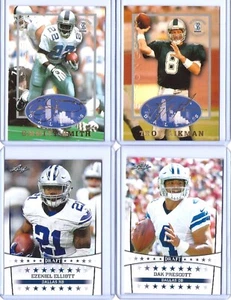 EZEKIEL ELLIOTT*PRESCOTT*AIKMAN*EMMITT SMITH AUTOGRAPHED COLLECTION ROOKIE LOT - Picture 1 of 1